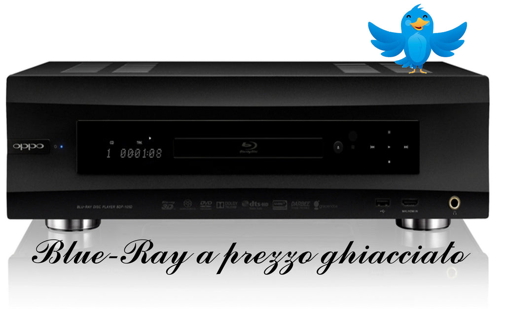 LETTORE BLU-RAY OPPO BDP-105D (versione durbee) Black/Silver