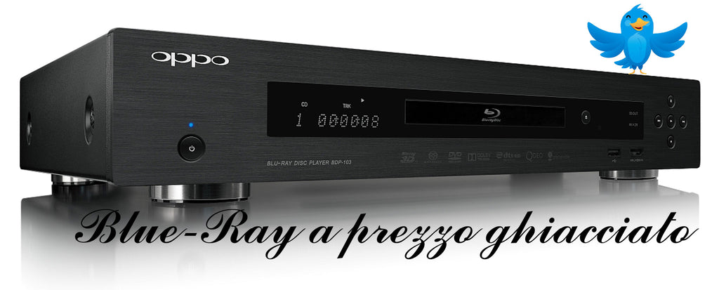 LETTORE BLU-RAY OPPO BDP-103D( versione Durbee) Black