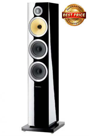 Bowers & Wilnkins CM8S2 Coppia diffusori da pavimento 3 vie black high gloss